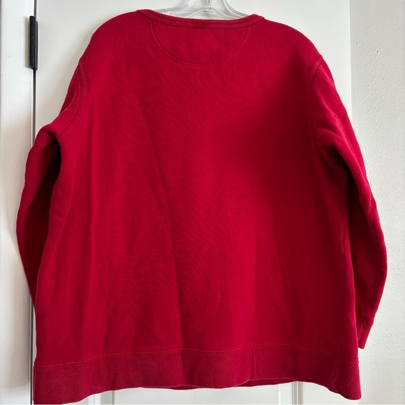 Warner Bros Looney Tunes Vintage 1999 Womens Christmas Embroidered Sweater Sz M - Picture 3 of 9